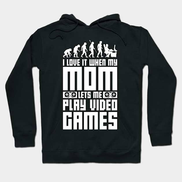 Gamer Evolution Mom Boss Hoodie by avshirtnation